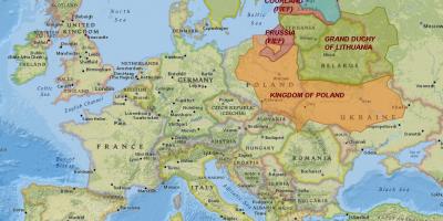 Mapa Litva história