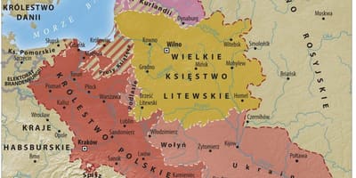 Mapa veľkovojvodstvo, Litva